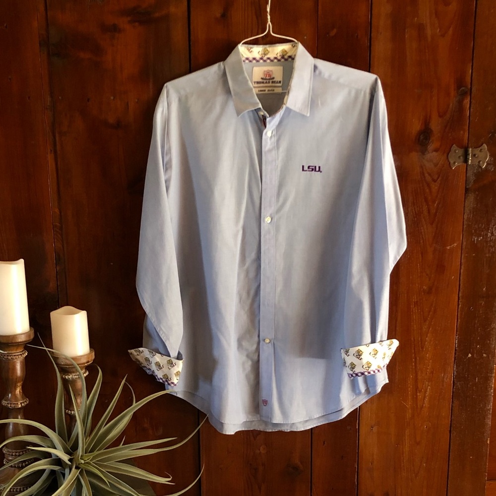 Men’s LSU button down shirt